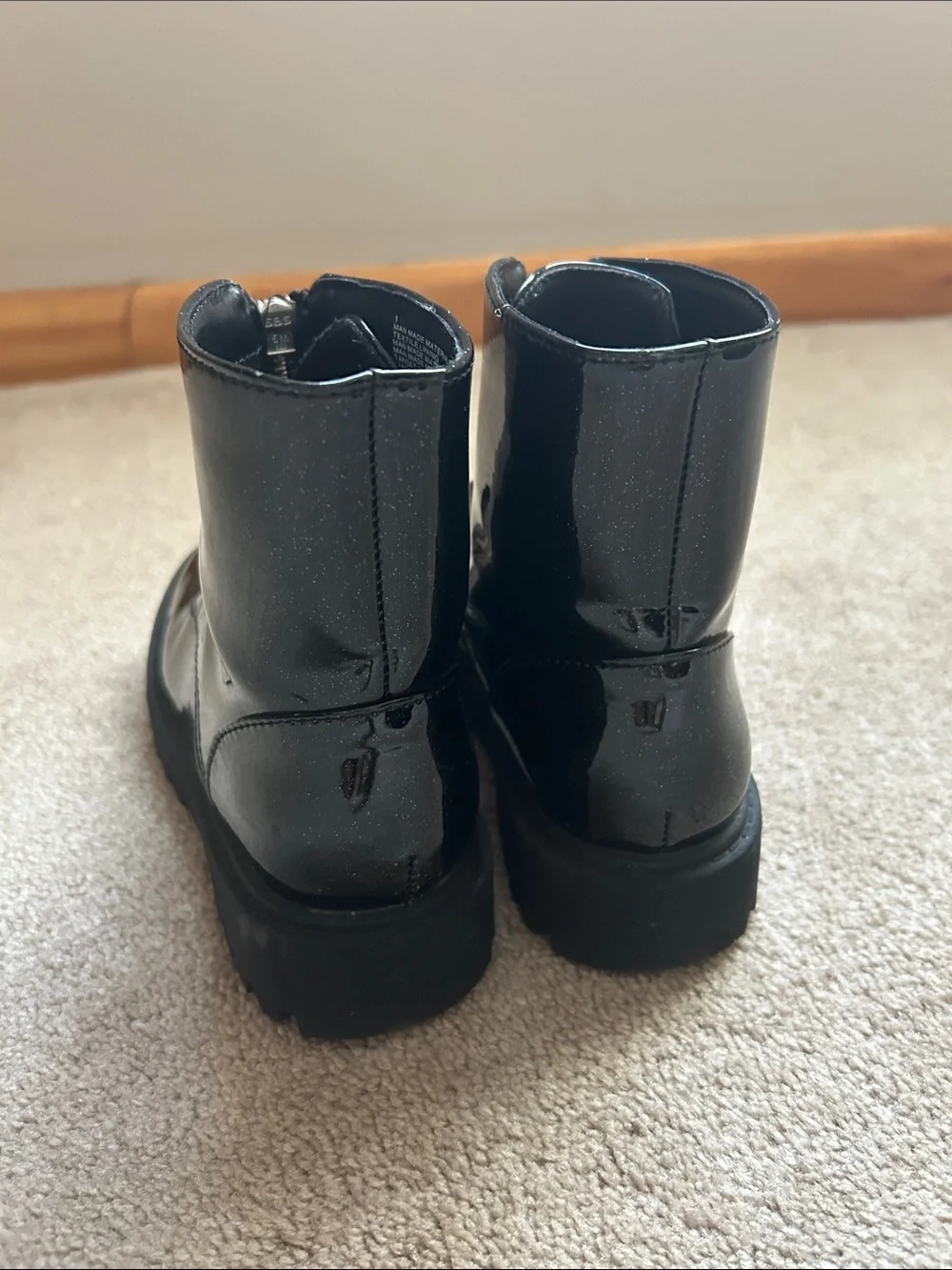 Girls Sparkle Art Class Zip up Boots